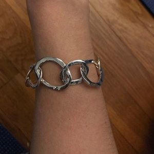 Organic Link Toggle Bracelet